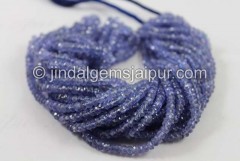 Tanzanite Faceted Roundelle